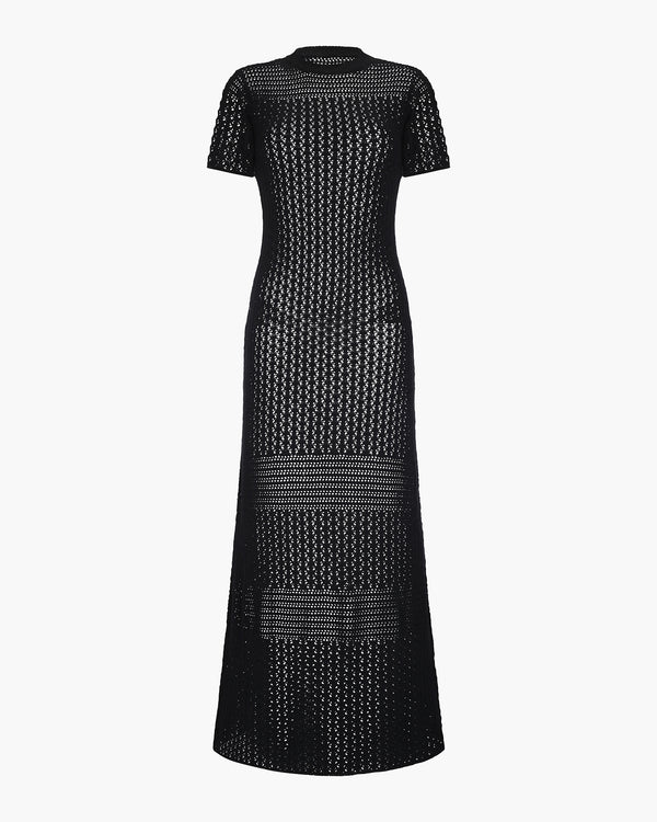 escvdo PALLAY MAXI DRESS | BLACK