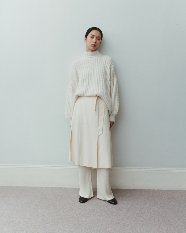 Escvdo PANCHA SKIRT | IVORY