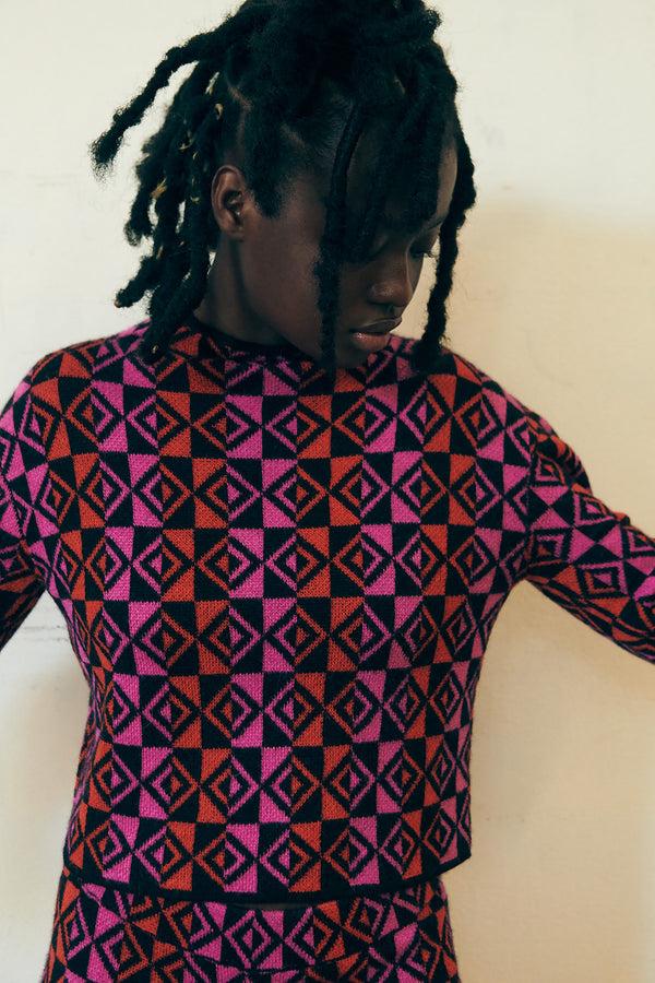 Escvdo QERO TOP | FUCHSIA