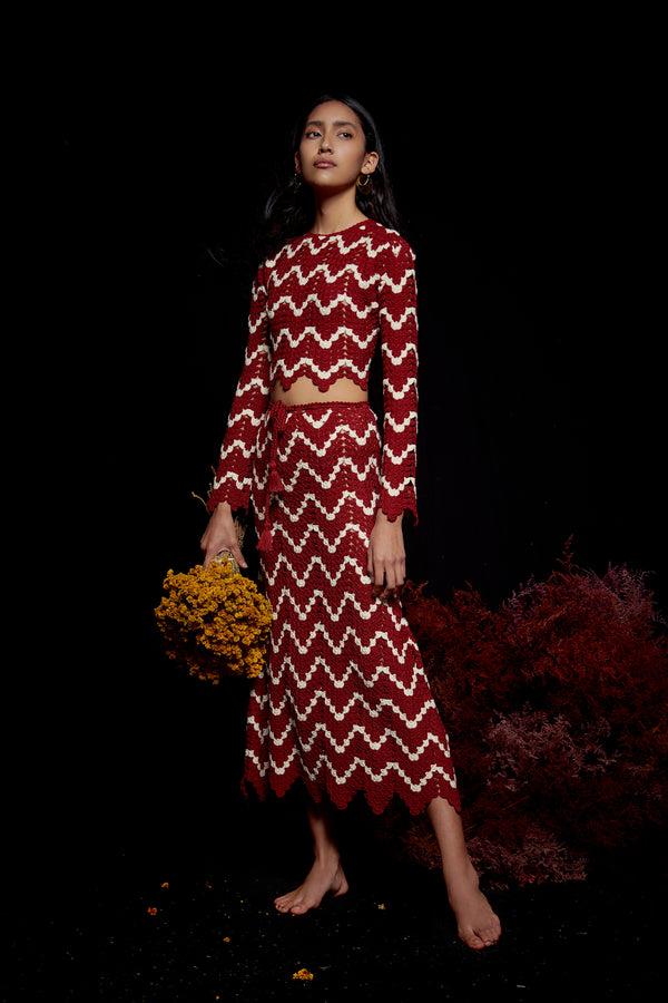 Escvdo SAFI SET | BURGUNDY | PRE ORDER