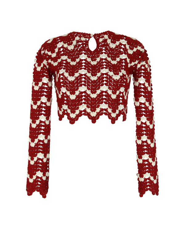 Escvdo SAFI TOP | BURGUNDY