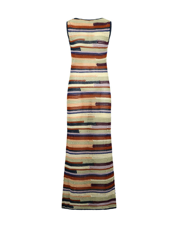 escvdo SPONDYLUS MAXI DRESS | MULTI