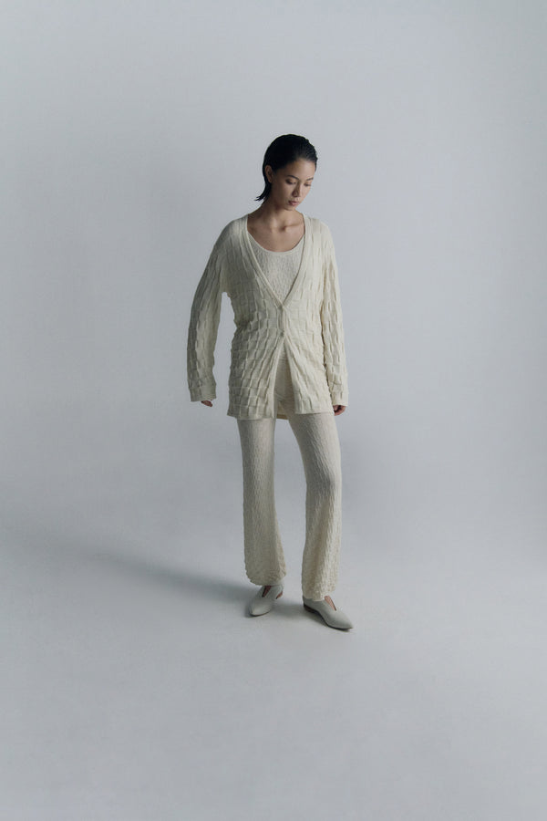 Escvdo TAKI LIGHT PANTS | IVORY