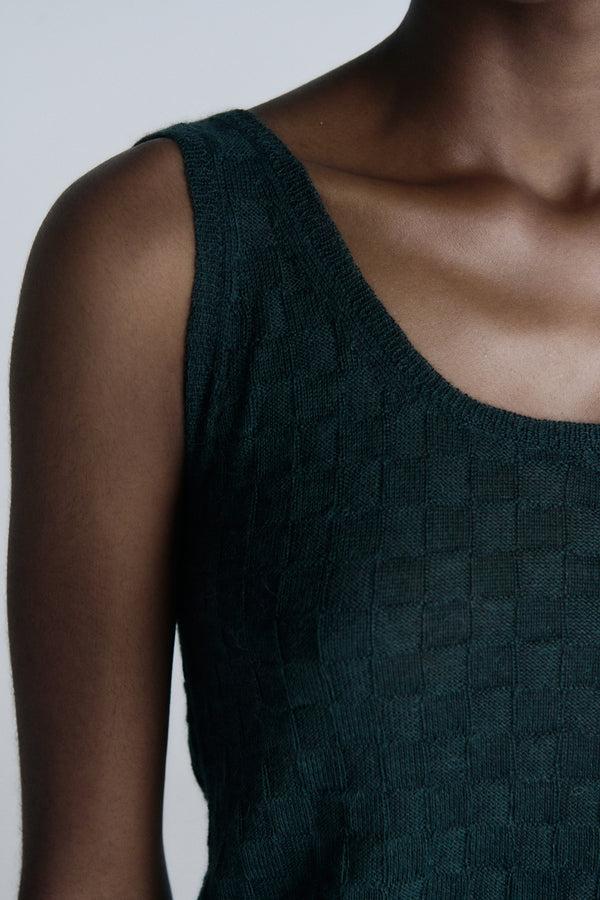 Escvdo TAKI TANK TOP | GREEN
