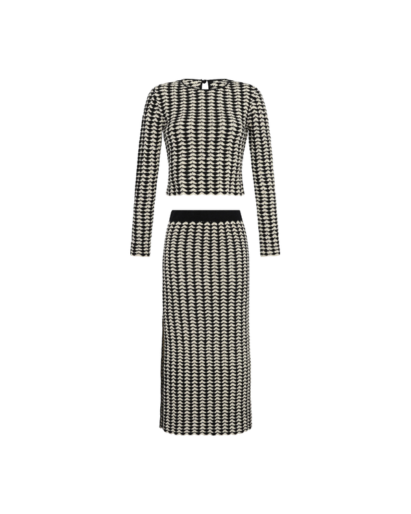 escvdo TOTORA SET | BLACK IVORY