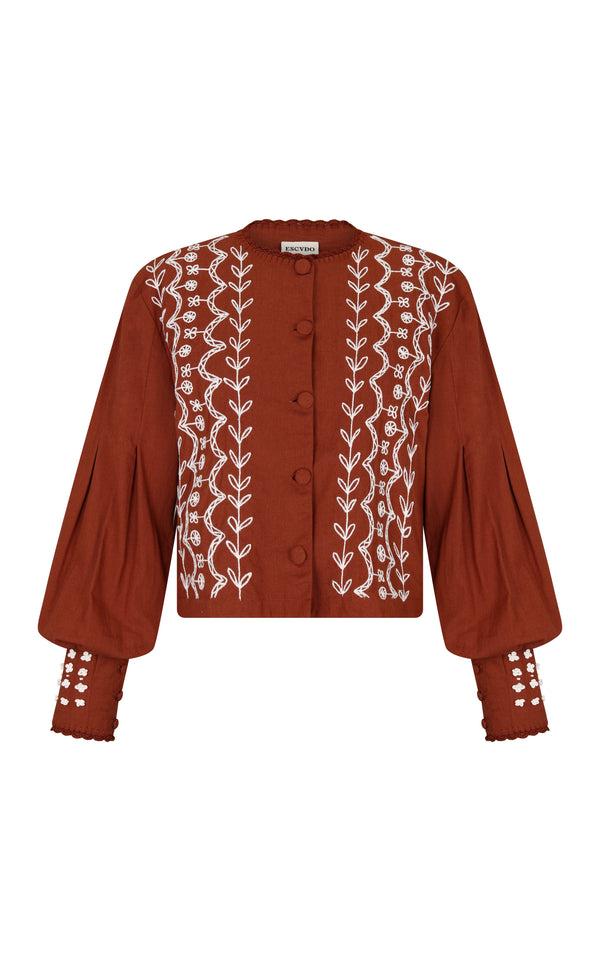 escvdo TRADICION JACKET | BROWN