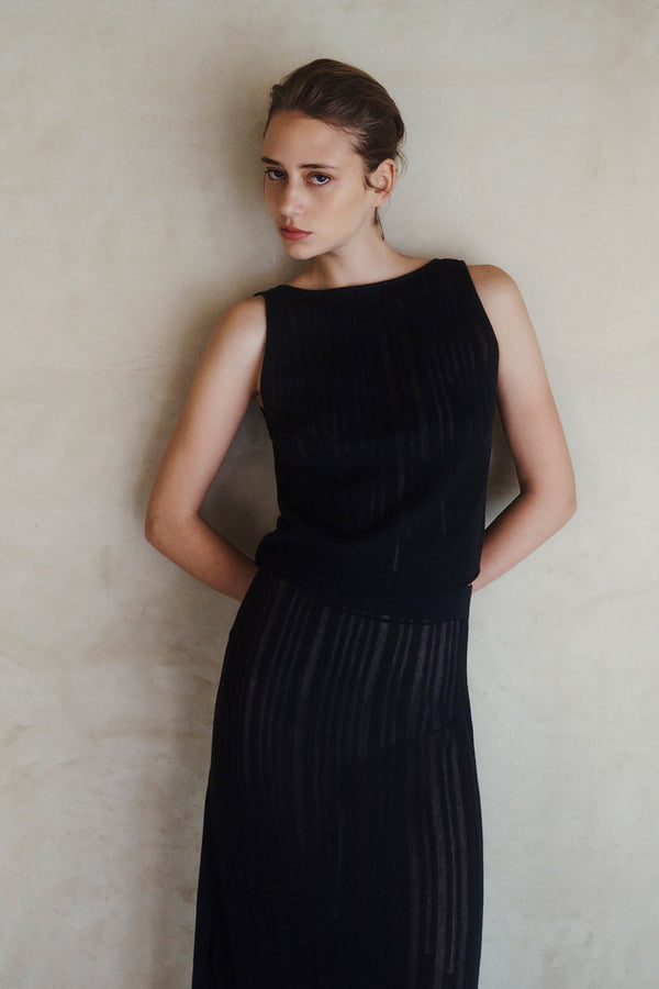 Escvdo TUMBES TANK TOP | BLACK