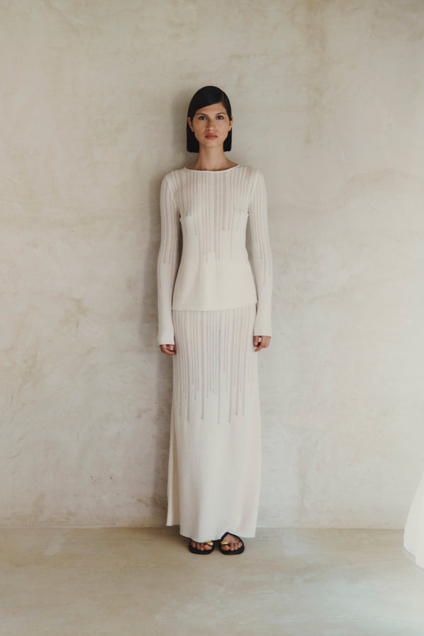 Escvdo TUMBES TOP | IVORY