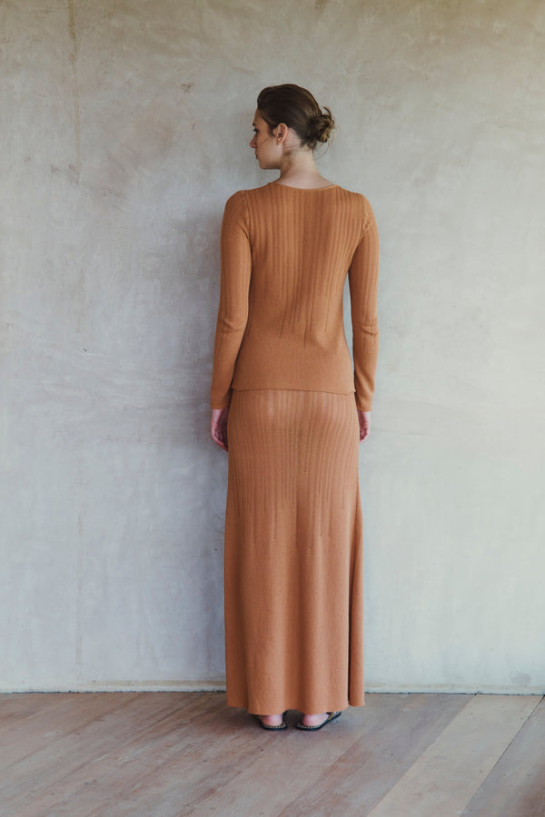 Escvdo TUMBES TOP | TERRACOTA