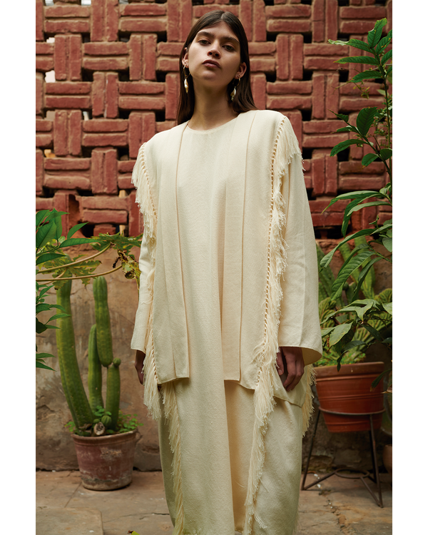 Escvdo URPI JACKET | IVORY