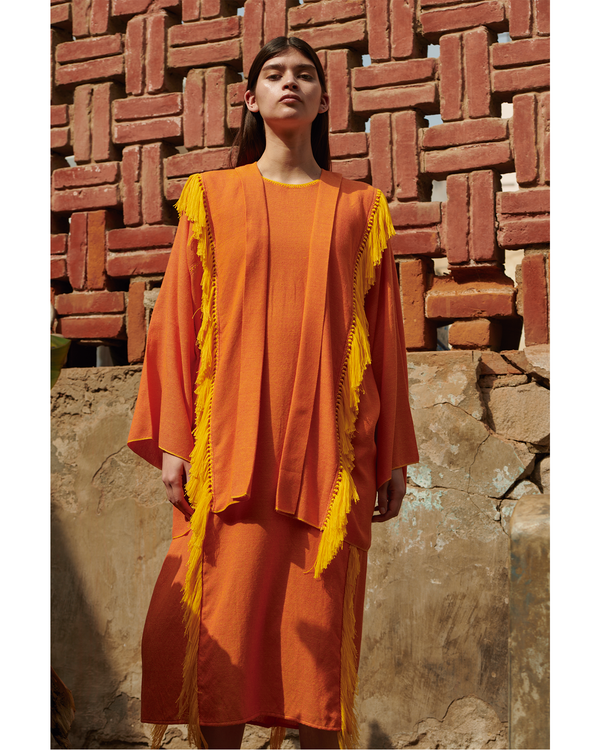 Escvdo URPI JACKET | TANGERINE