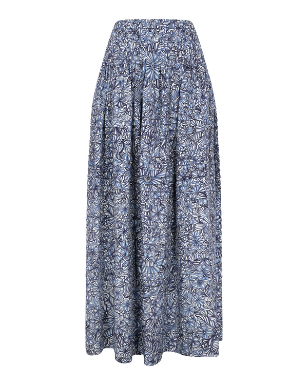 Escvdo VERA MAXI SKIRT | BLUE PRINT