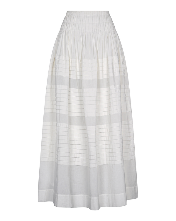 Escvdo VERA MAXI SKIRT | IVORY