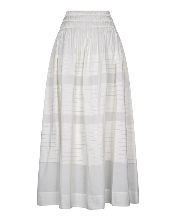 Escvdo VERA MAXI SKIRT | IVORY