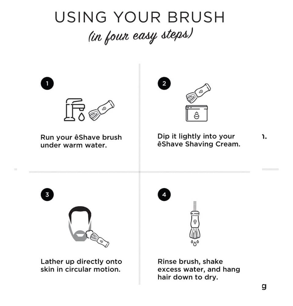 Eshave Fine Travel Shaving Brush