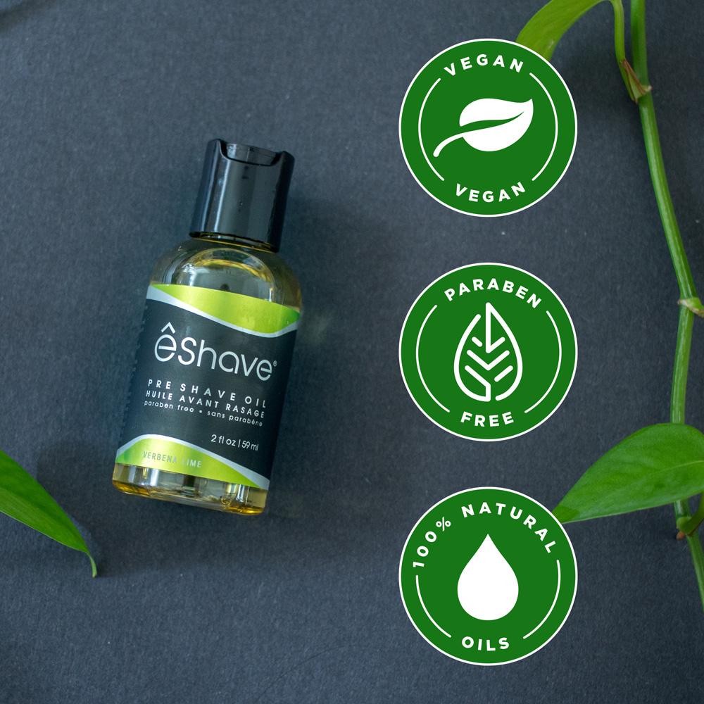 Eshave Pre Shave Oil Verbena Lime 2oz