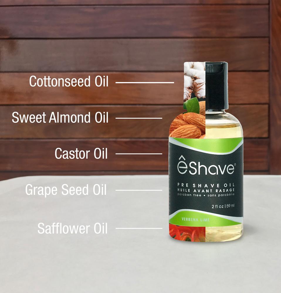 Eshave Pre Shave Oil Verbena Lime 2oz
