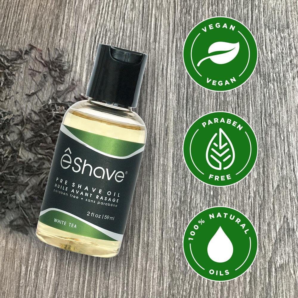 Eshave Pre Shave Oil White Tea 2oz