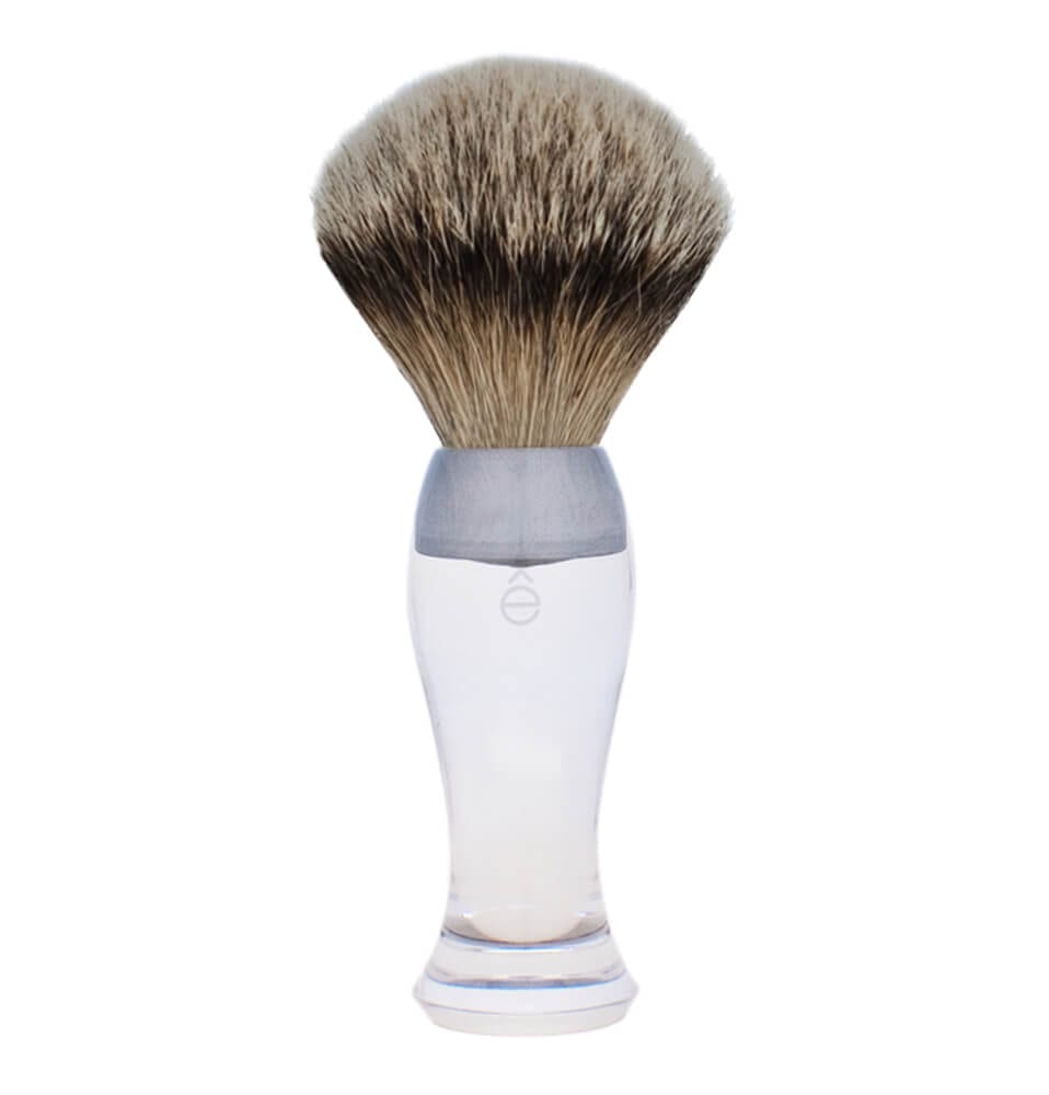 eshave Shaving Brush Clear Fine badger