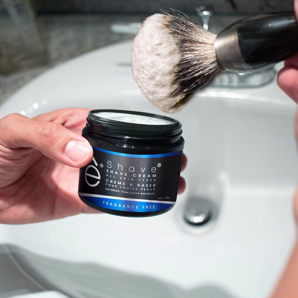 Eshave Shaving Cream Fragrance Free 4 Oz