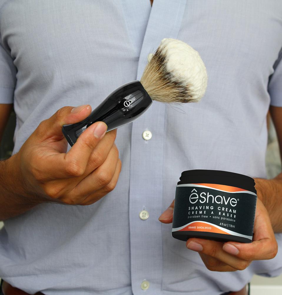 Eshave Shaving Cream Orange Sandalwood 4oz