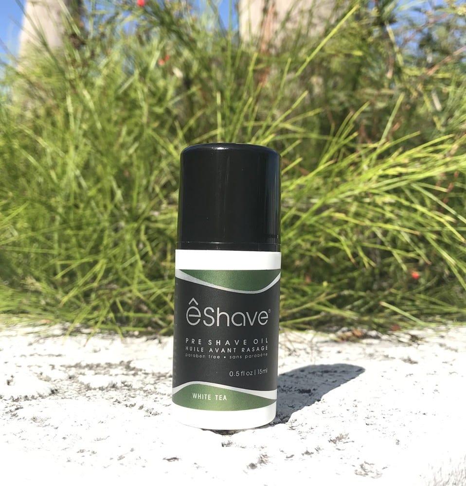 Eshave Travel Pre Shave Oil White Tea 1/2 OZ