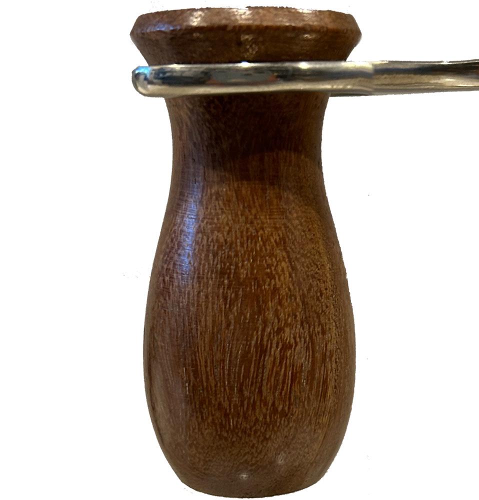 Eshave T Stand Shaving Set Brown Wood Handle One Of The Kind Collection (Reg $215)