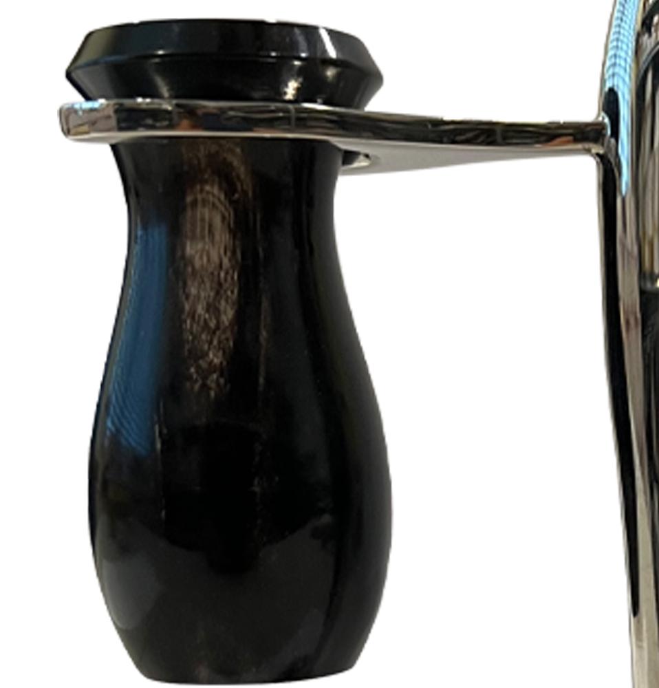 Eshave T Stand Shaving Set Natural Buffalo Horn Handle With Silvertip Badger Hair Shaving Brush One Of The Kind Collection