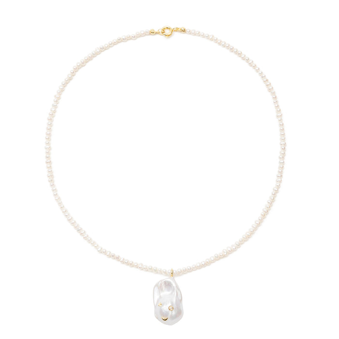 eshvi Baroque Pearl Necklace