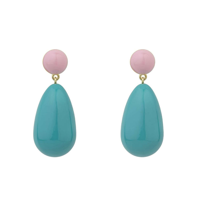 eshvi Colorful Drop Earrings