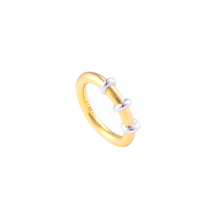 eshvi Gold Band Ring