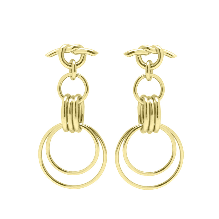 eshvi Hula Hoop Earrings