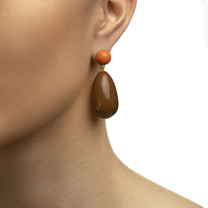 eshvi Large Drop Earrings