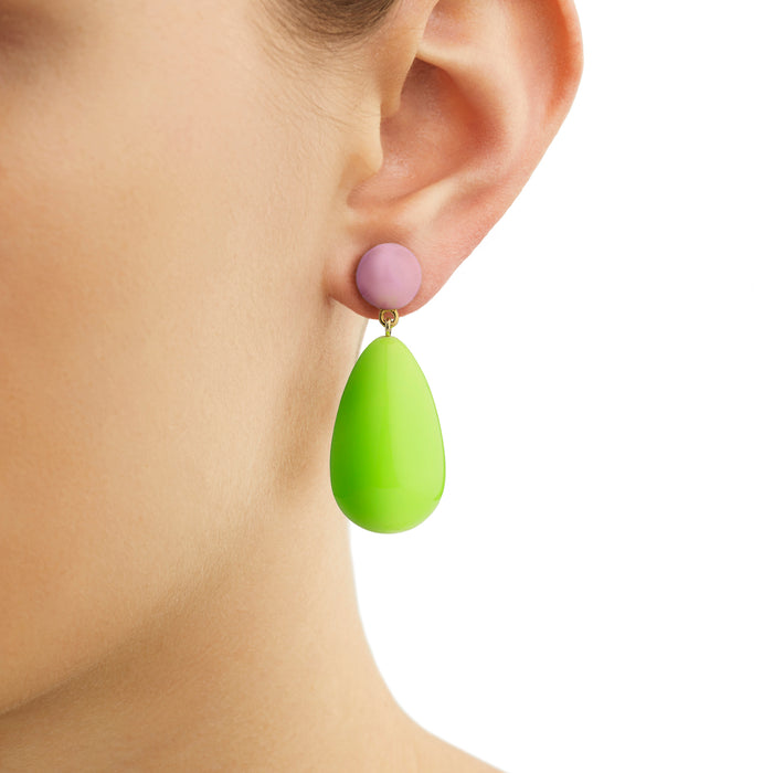 Eshvi Large Drop Earrings