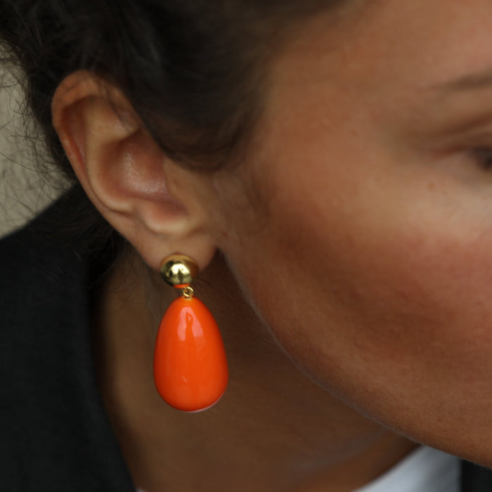 Eshvi Large Drop Earrings