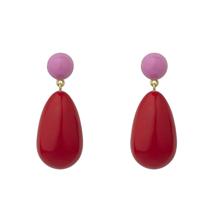 eshvi Large Drop Earrings