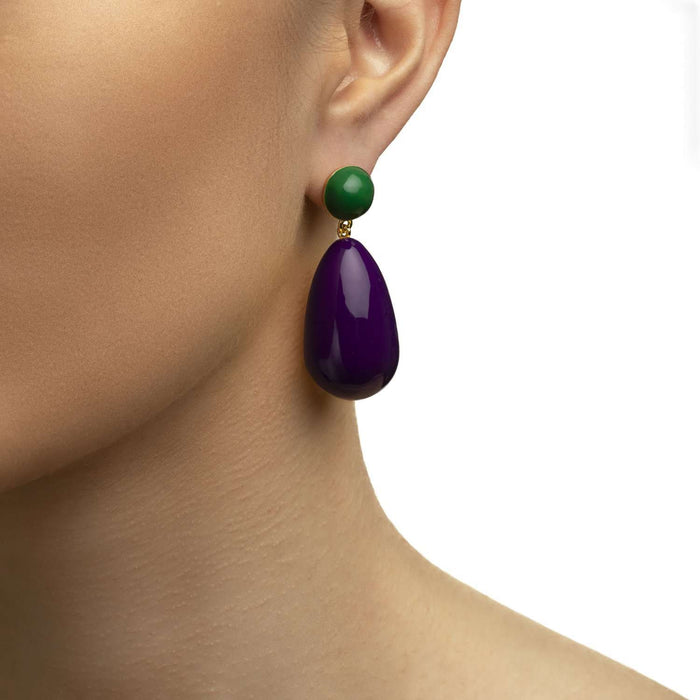 Eshvi Large Drop Earrings