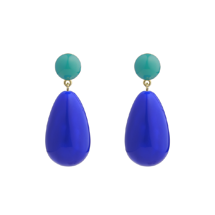 eshvi Large Drop Earrings