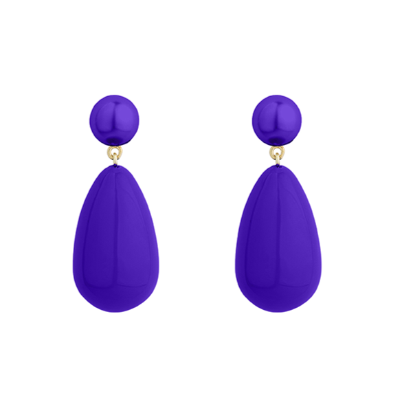 eshvi Large Drop Earrings