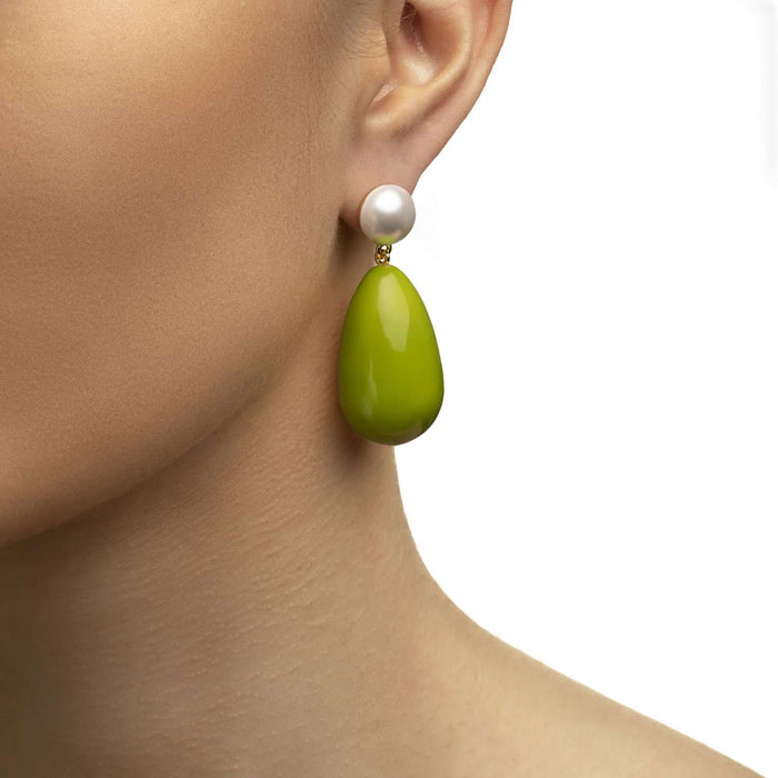 Eshvi Large Drop Earrings