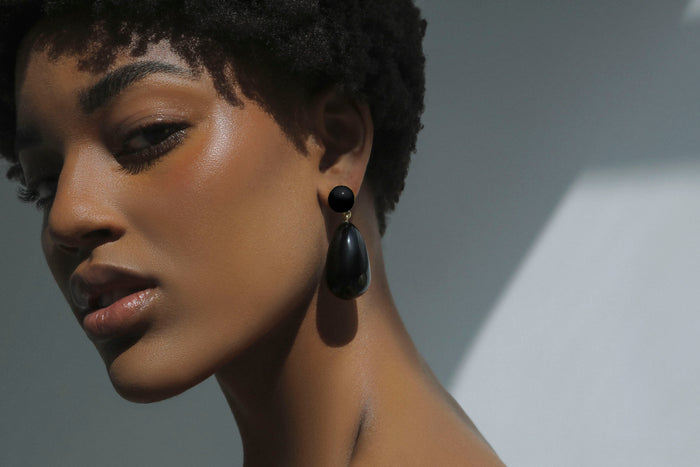 Eshvi Large Drop Earrings