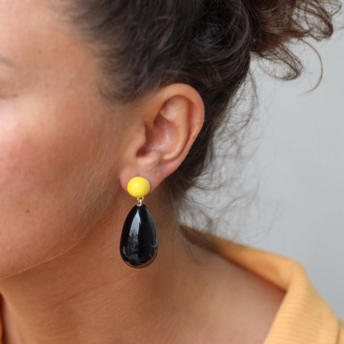 Eshvi Large Drop Earrings