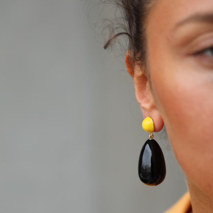 Eshvi Large Drop Earrings