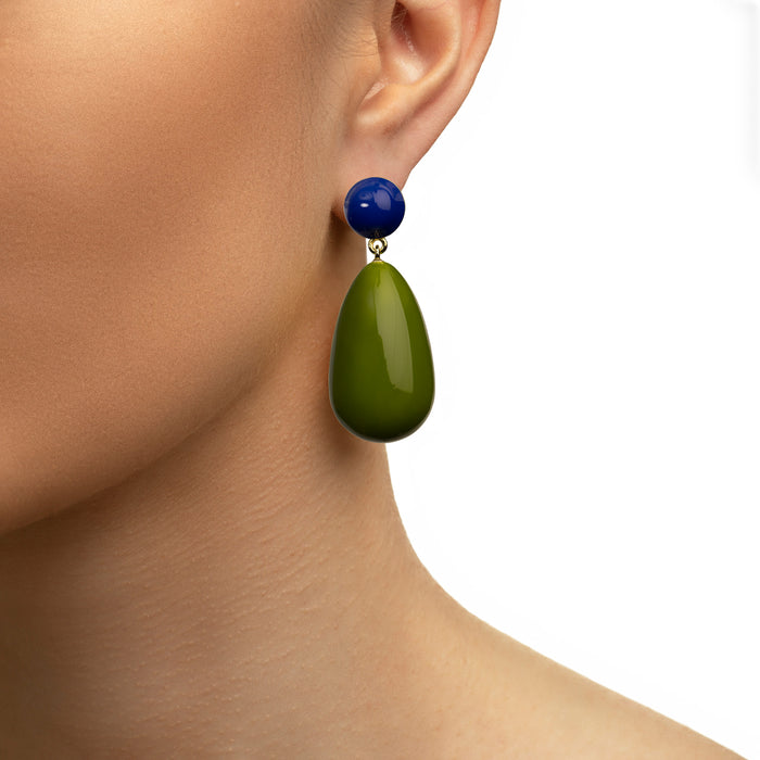 Eshvi Large Drop Earrings