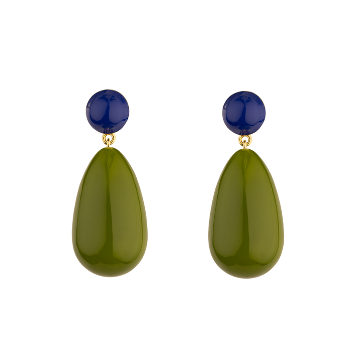 eshvi Large Drop Earrings