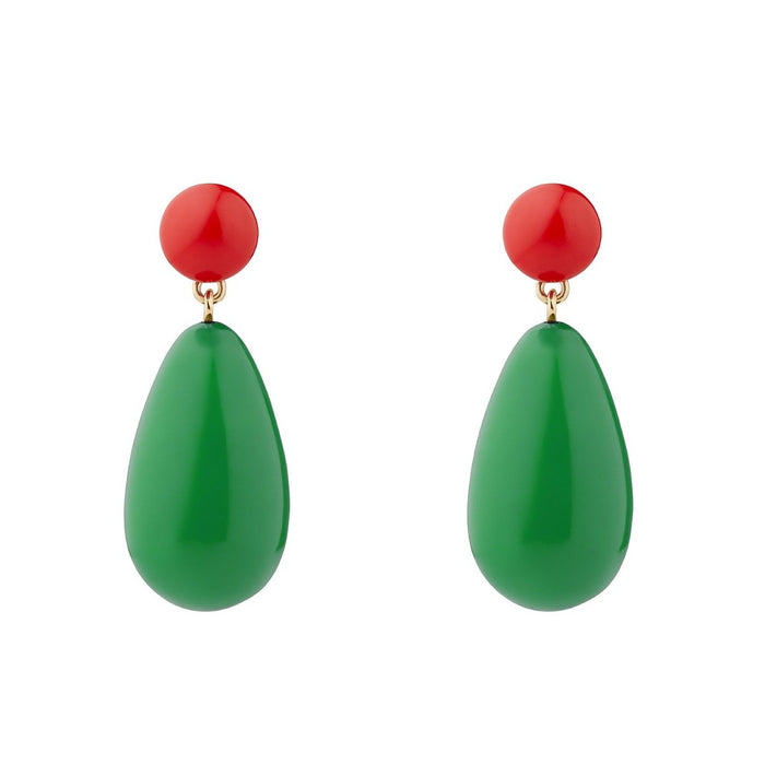 eshvi Large Drop Earrings