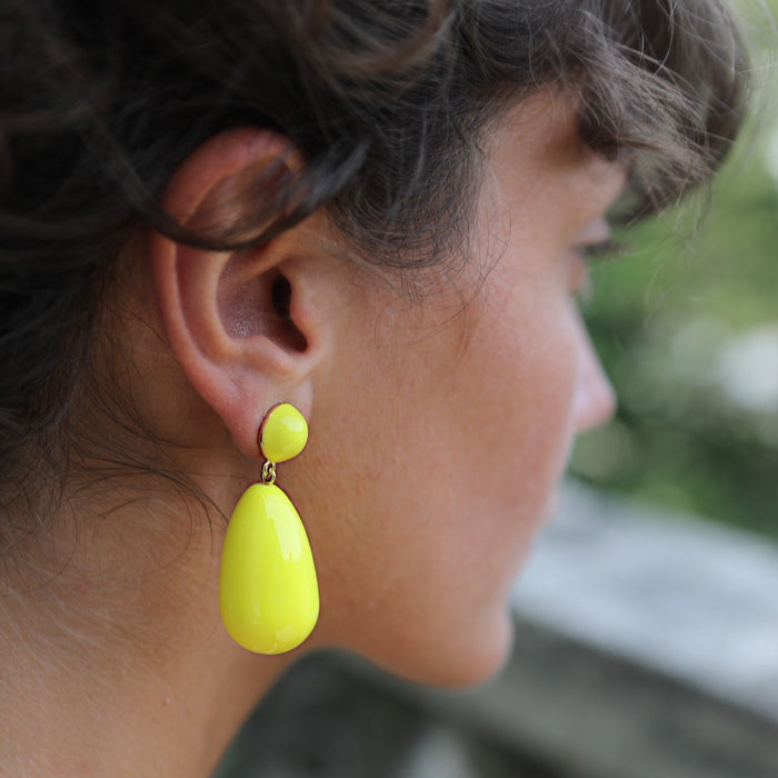 Eshvi Large Drop Earrings