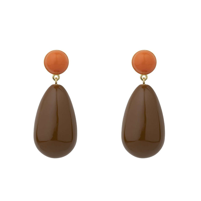 eshvi Large Drop Earrings