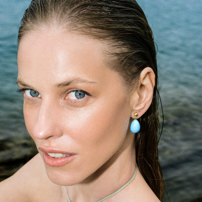 Eshvi Mini Drop Earrings