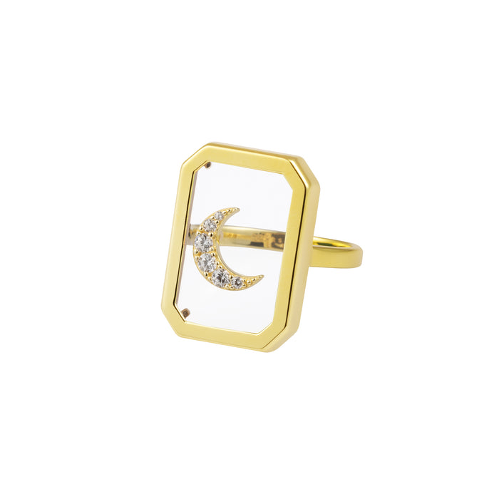 eshvi Moonlight ring